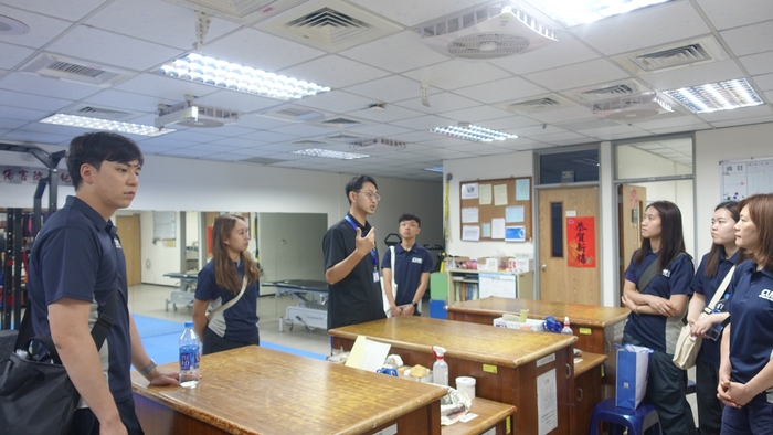 港中大來訪 深入探訪國體運動防護實務圖片